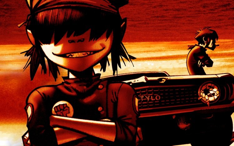 Gorillaz Theme screenshot #17