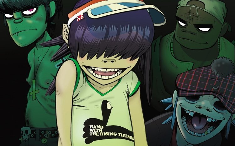 Gorillaz Theme screenshot #5