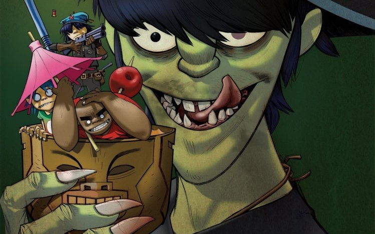 Gorillaz Theme screenshot #4
