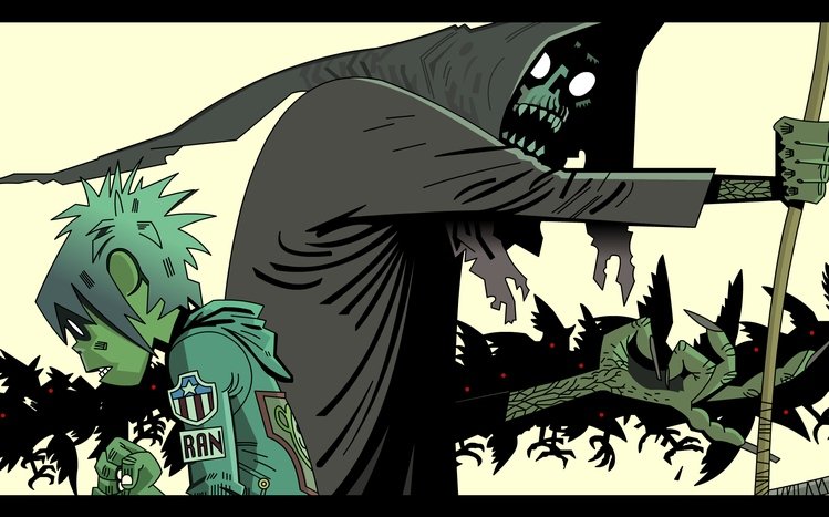 Gorillaz Theme screenshot #10