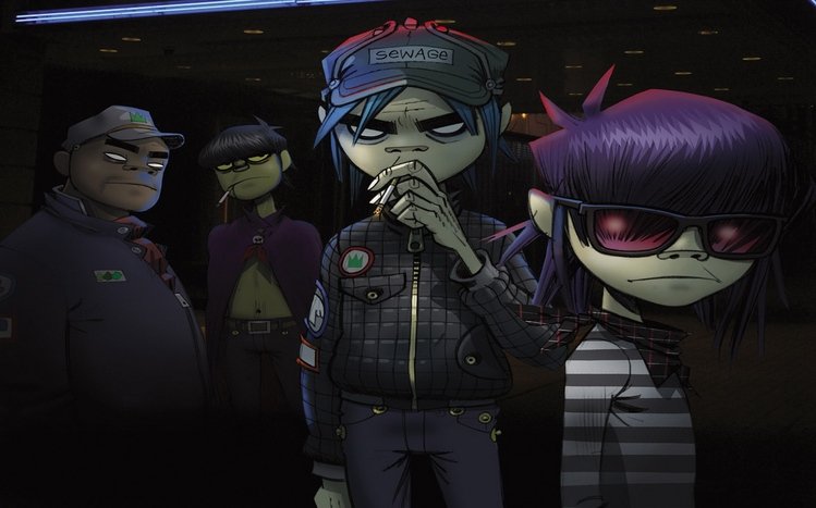 Gorillaz Theme screenshot #18