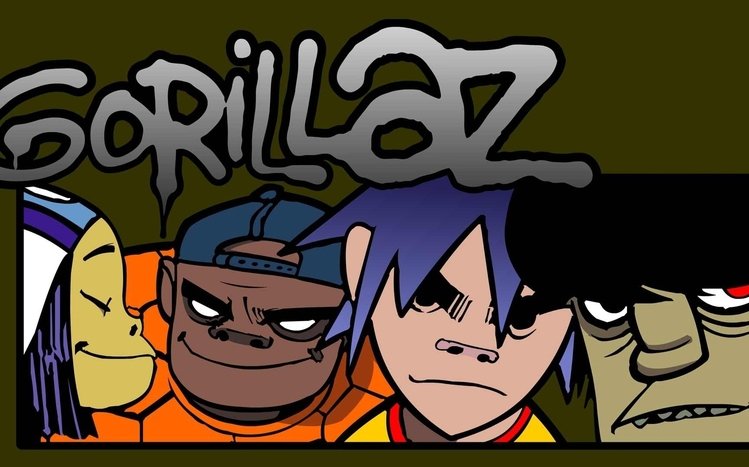 Gorillaz Theme screenshot #13
