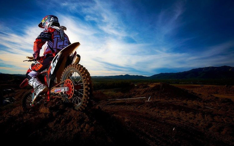 Dirt Bike Theme screenshot #15