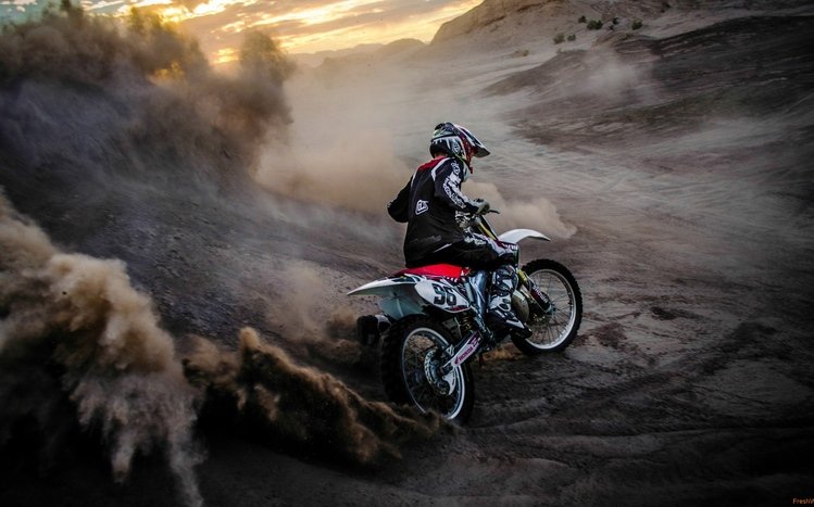 Dirt Bike Theme screenshot #10