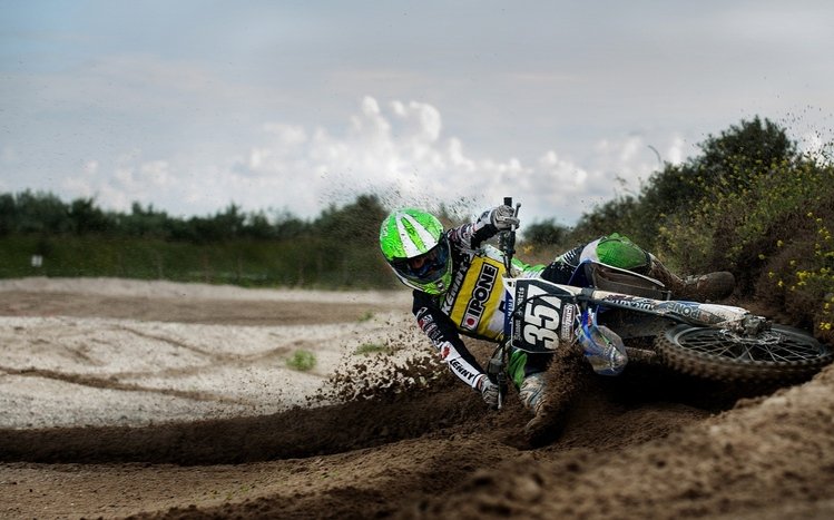 Dirt Bike Theme screenshot #7