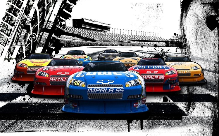 NASCAR Theme screenshot #13