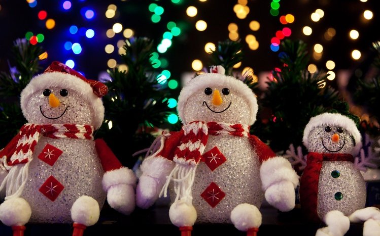 Snowman Theme screenshot #14