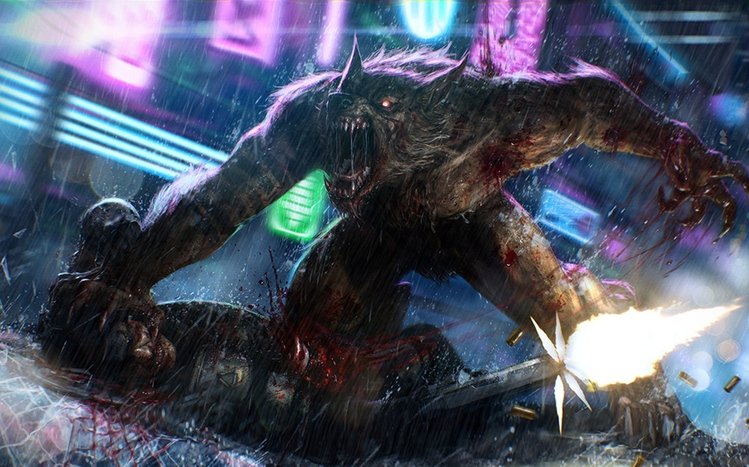 Werewolf Theme screenshot #13