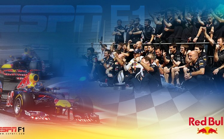 Red Bull Theme screenshot #1