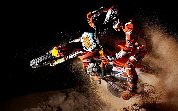 Motocross Theme screenshot #9