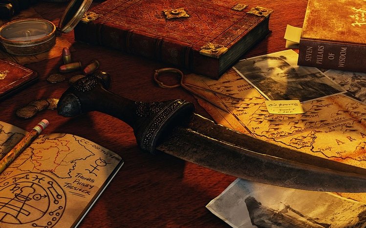 Uncharted 3 Drake’s Deception Theme screenshot #14