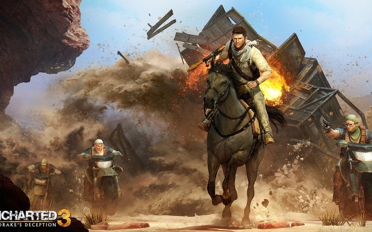 Uncharted 3 Drake’s Deception Theme screenshot #15