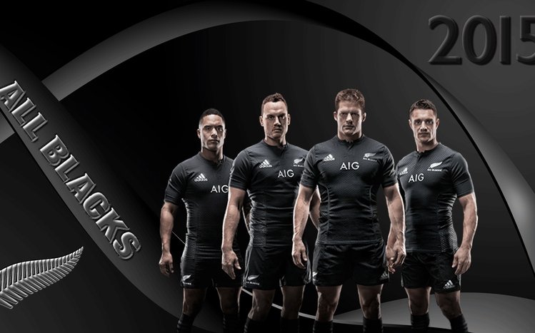 All Blacks Theme screenshot #3