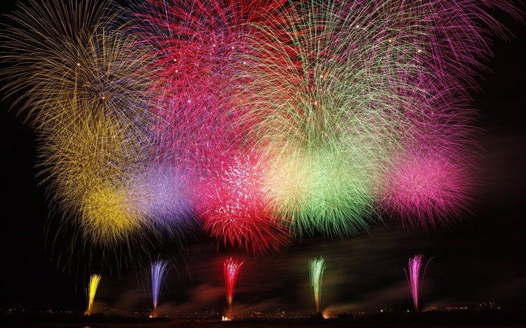 Fireworks Theme screenshot #9