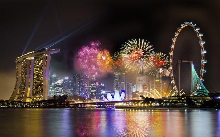 Fireworks Theme screenshot #1