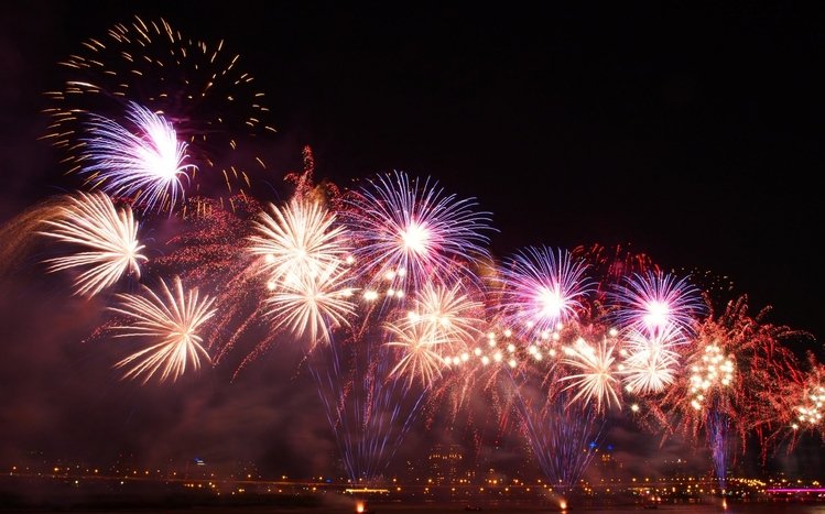 Fireworks Theme screenshot #3