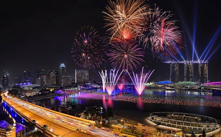 Fireworks Theme screenshot #11