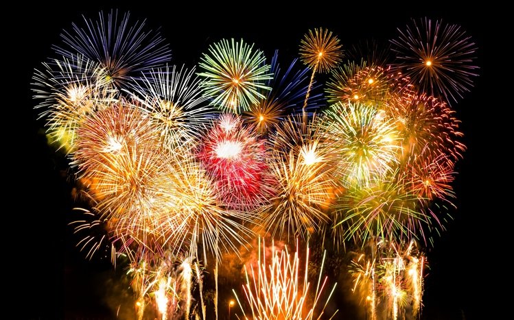 Fireworks Theme screenshot #2