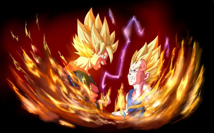 Vegeta Theme screenshot #2