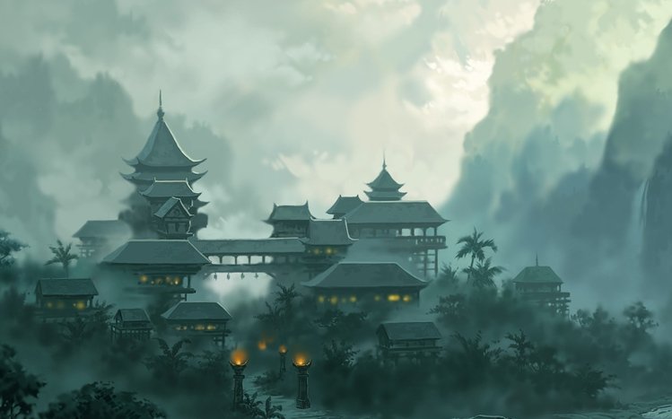 Asian Theme screenshot #10