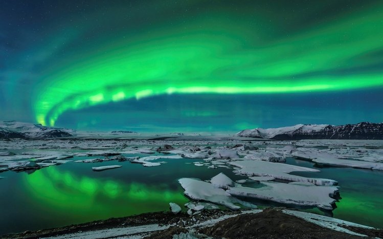 Northern Lights Theme screenshot #17