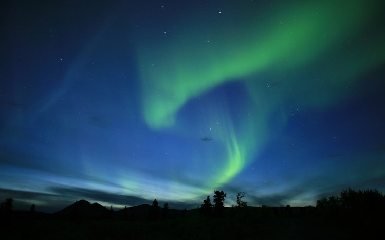 Northern Lights Theme screenshot #2