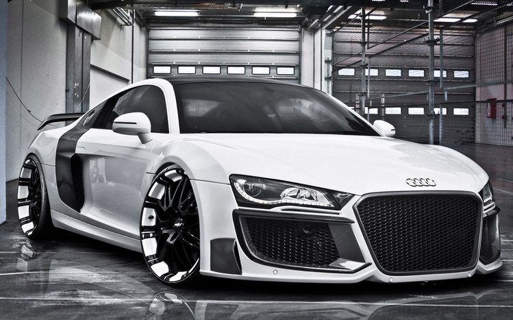 Audi R8 Theme screenshot #1