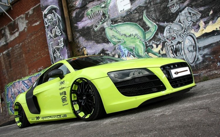 Audi R8 Theme screenshot #18