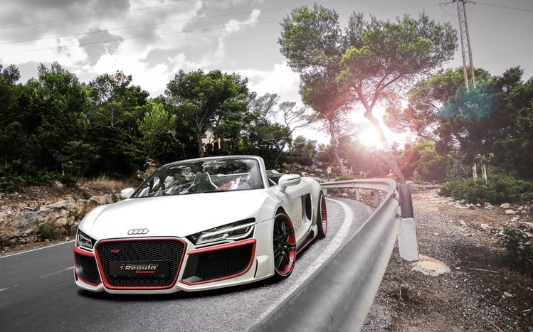 Audi R8 Theme screenshot #4