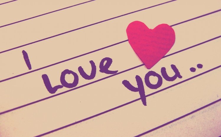 I love you Theme screenshot #6