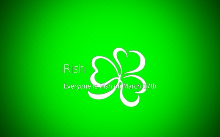 Irish Theme screenshot #2