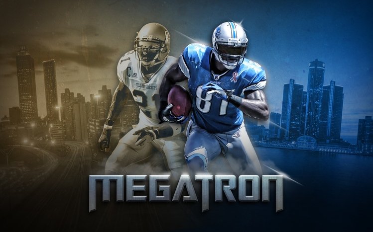Calvin Johnson Theme screenshot #13