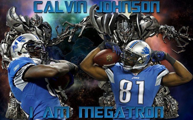 Calvin Johnson Theme screenshot #4