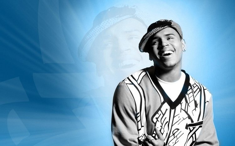 Chris Brown Theme screenshot #3