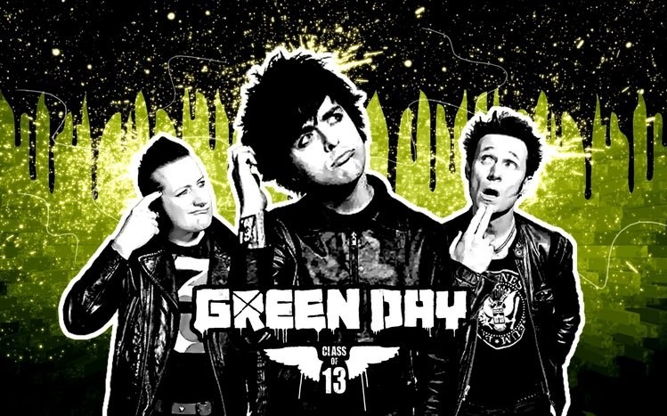 Green Day Theme screenshot #12