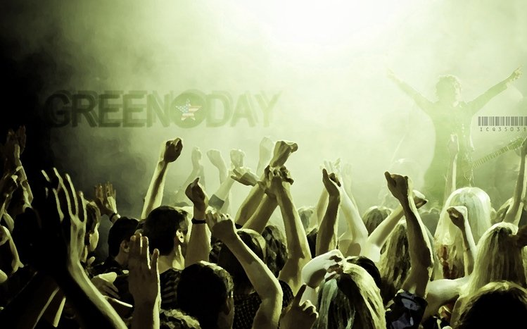 Green Day Theme screenshot #1
