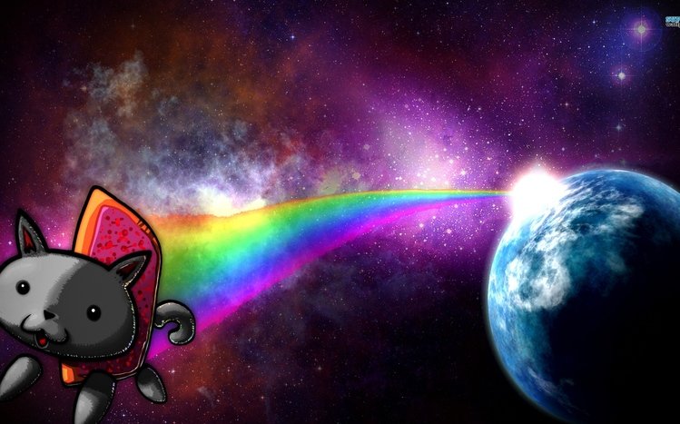Nyan Cat Theme screenshot #7