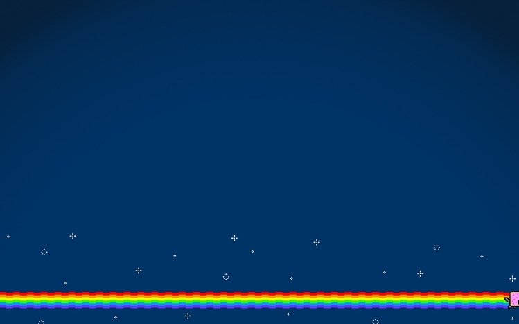 Nyan Cat Theme screenshot #2