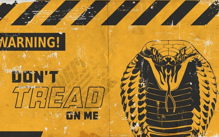 Don't Tread on Me Theme screenshot #2