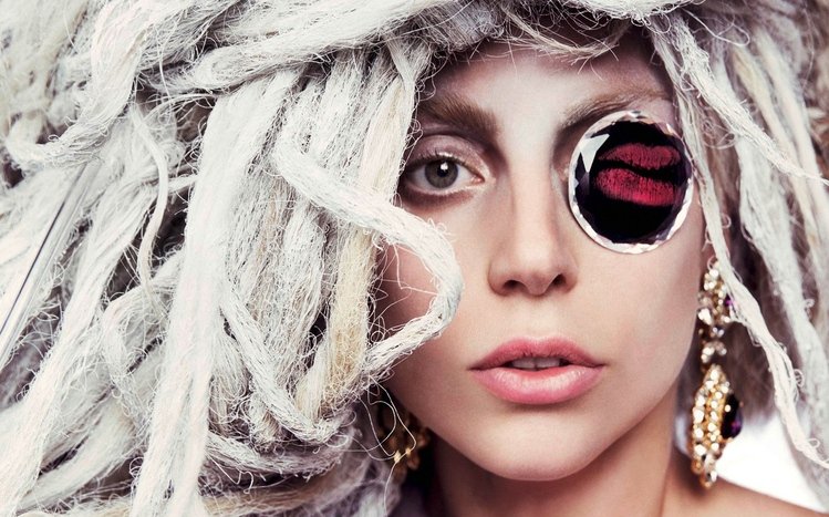 Lady Gaga Theme screenshot #1