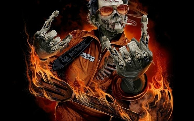 Rock Music Theme screenshot #2