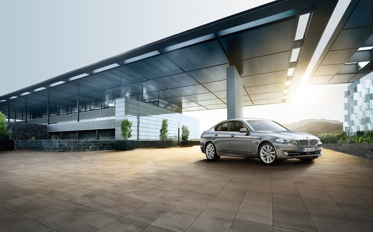 BMW 5 Series Theme screenshot #19