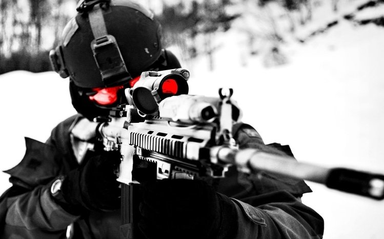 Sniper Theme screenshot #6