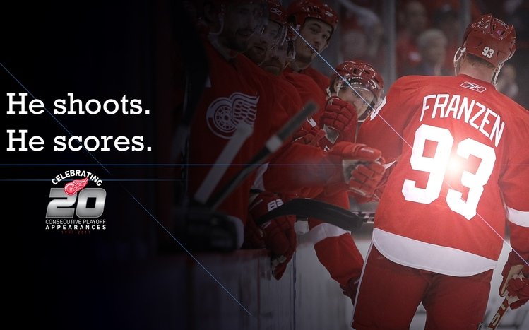 Detroit Red Wings Theme screenshot #8