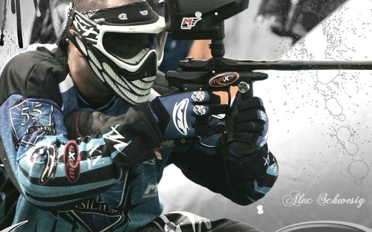 Paintball Theme screenshot #2