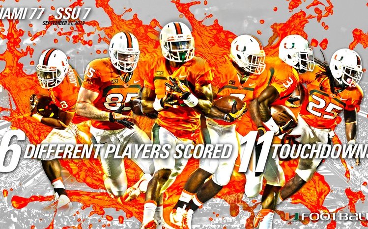 Miami Hurricanes Theme screenshot #9