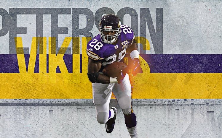Adrian Peterson Theme screenshot #13