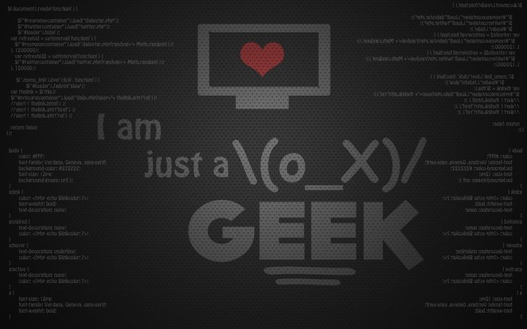 Geek Theme screenshot #9