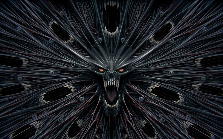 Evil Theme screenshot #1