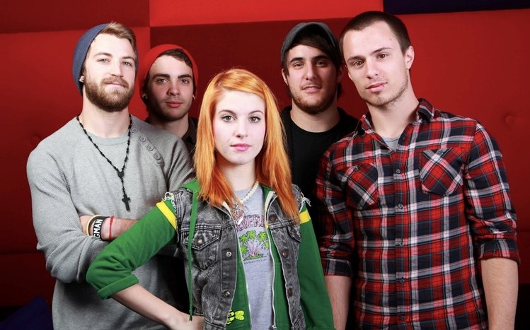 Paramore Theme screenshot #4